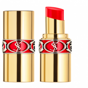 YSL Rouge Volupte Shine Lipstick (No. 12 Corail Incandescent)
